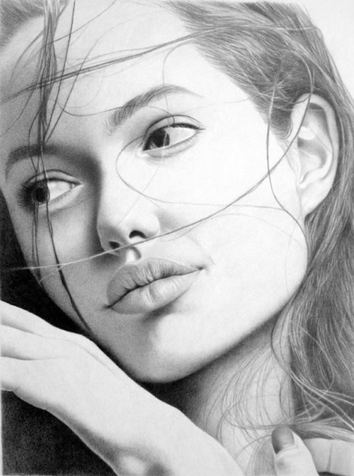 This is painted pencil sketches of people in love certain occurrences of the